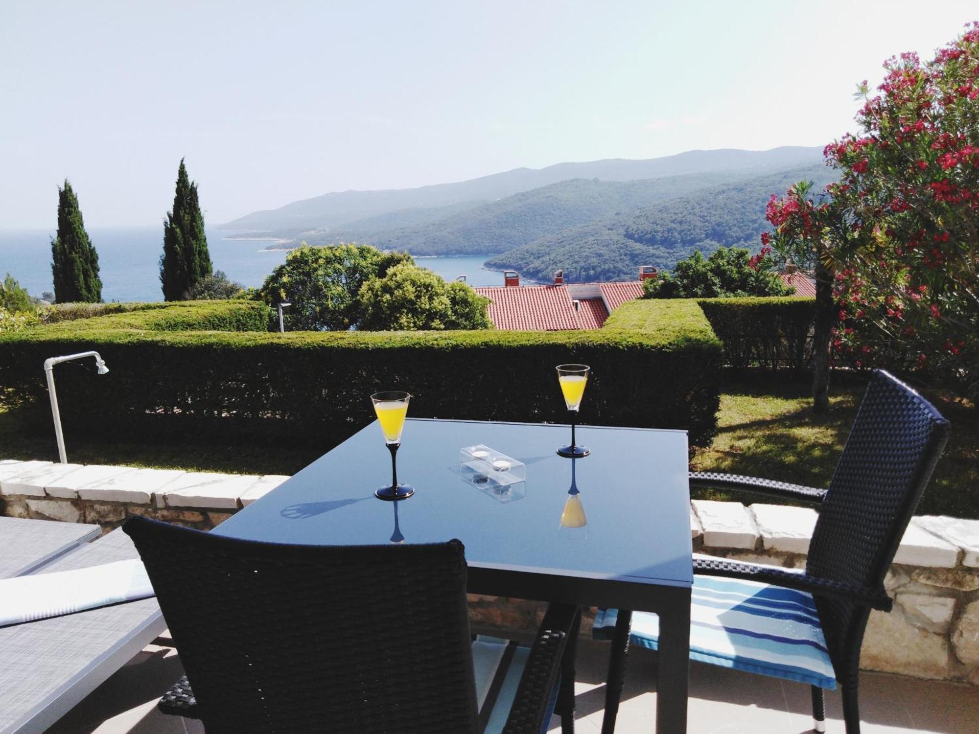 Sea View K Apartments Rabac Esterno foto